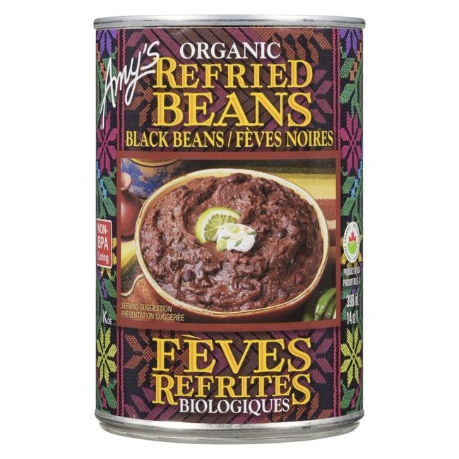 Organic Vegetarian Refried Black Beans