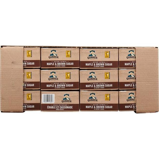 Maple and Brown Sugar Instant Oatmeal - Pouch