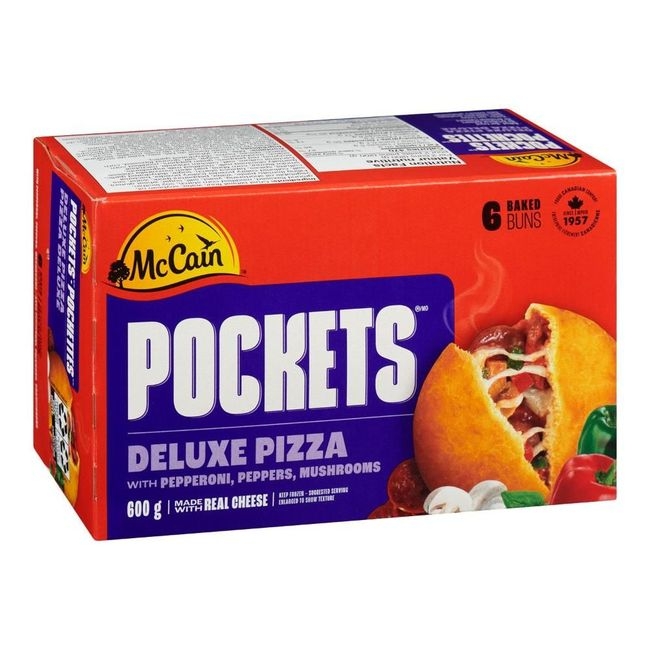Deluxe Pizza Pockets