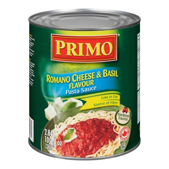 Romano Cheese and Basil Flavor Sauce