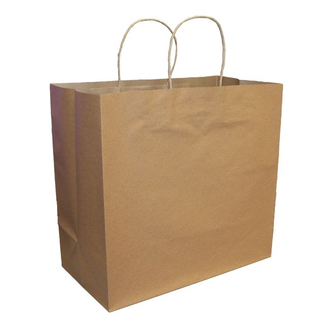 14 x 10 x 15.5 in Kraft Paper Bag with Handle
