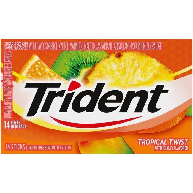 Tropical Twist Stick Sugar Free Gum