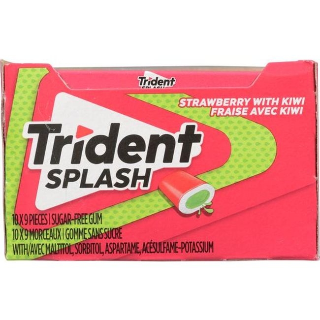 Splash Strawberry/Kiwi Sugar Free Gum
