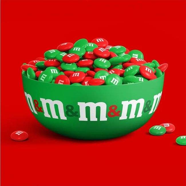 Red and Green Milk Chocolate Candies - Bulk