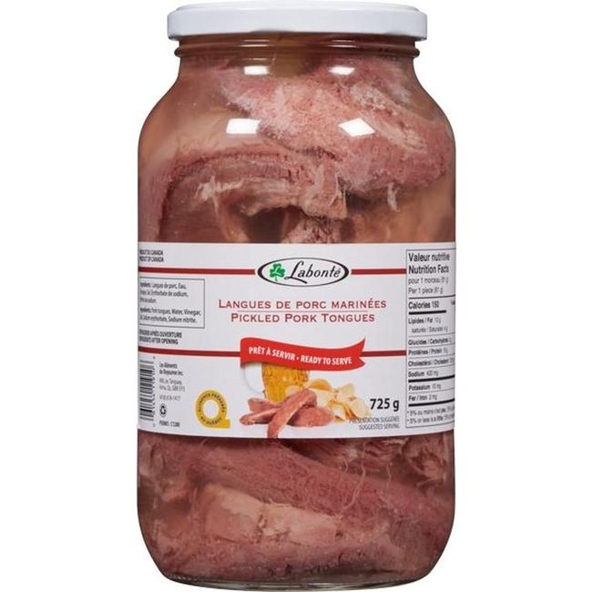 Cooked Pickled Pork Tongue