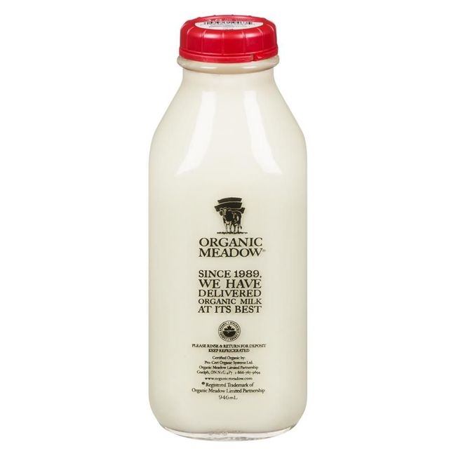 Organic Milk 3.8 Percent M.F.