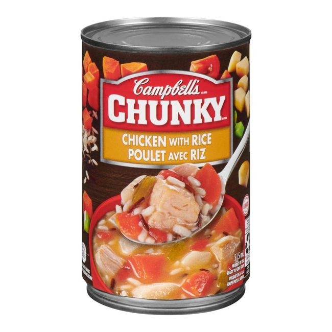 Chunky Chicken with Rice Soup