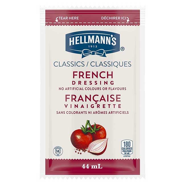 Classics French Salad Dressing Portion Control Sachet