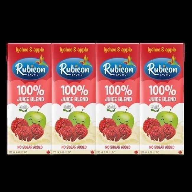 No Sugar Added Lychee Apple Juice Drink