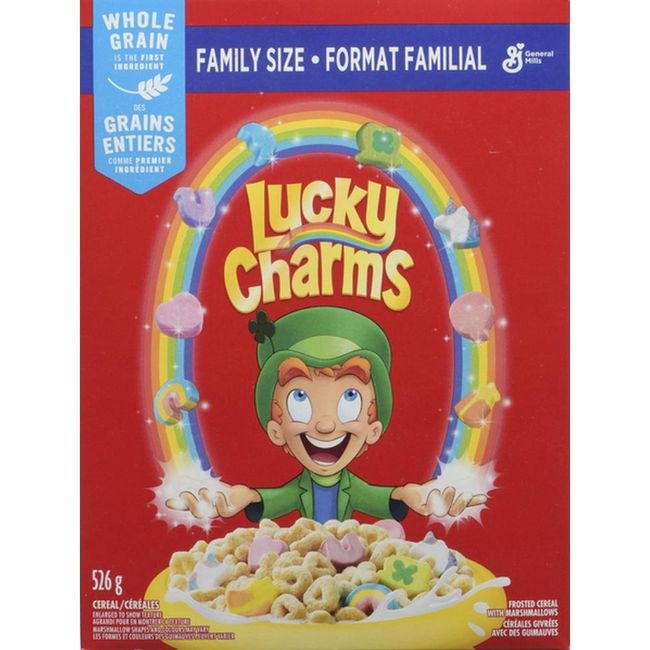 Family Size Frosted Cereal with Warshmallows