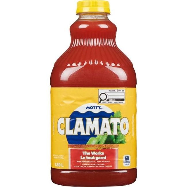 Tomato Clam Juice Cocktail