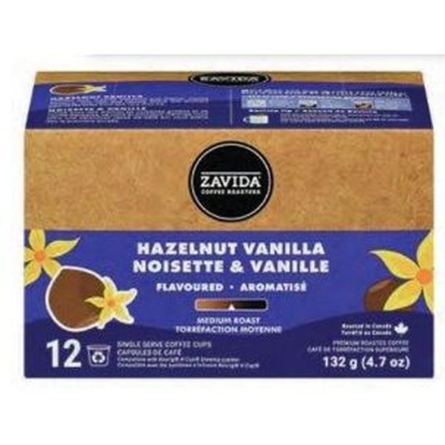 11 g Hazelnut Vanilla Coffee Pods