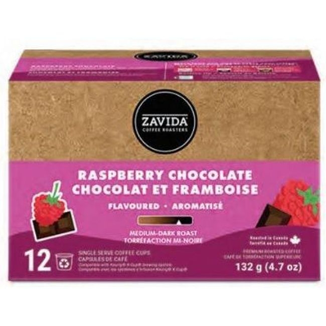 11 g Raspberry Chocolate Coffee Pods