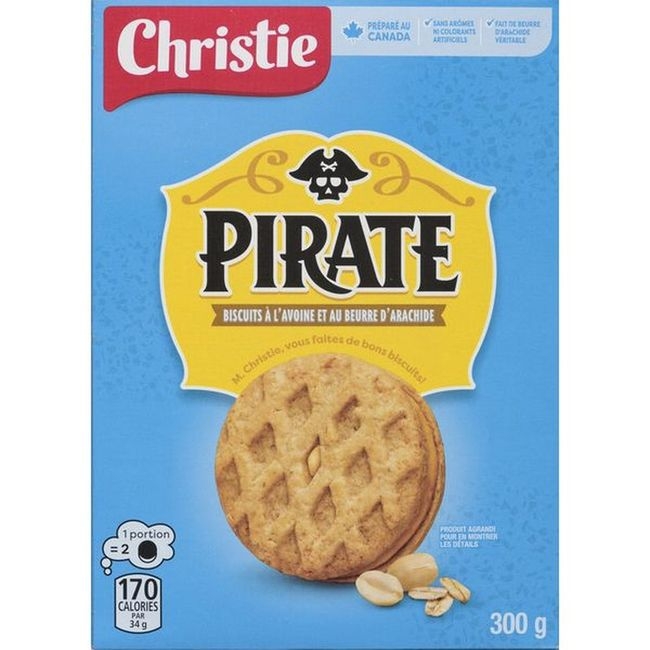 Pirate Oatmeal Cookies