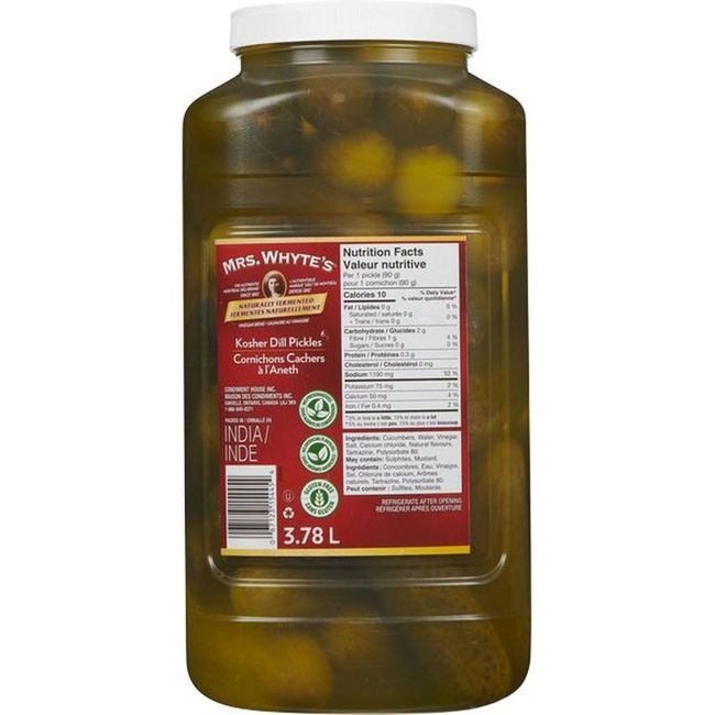 PICKLE DILL WHOLE KOSHER STYLE
