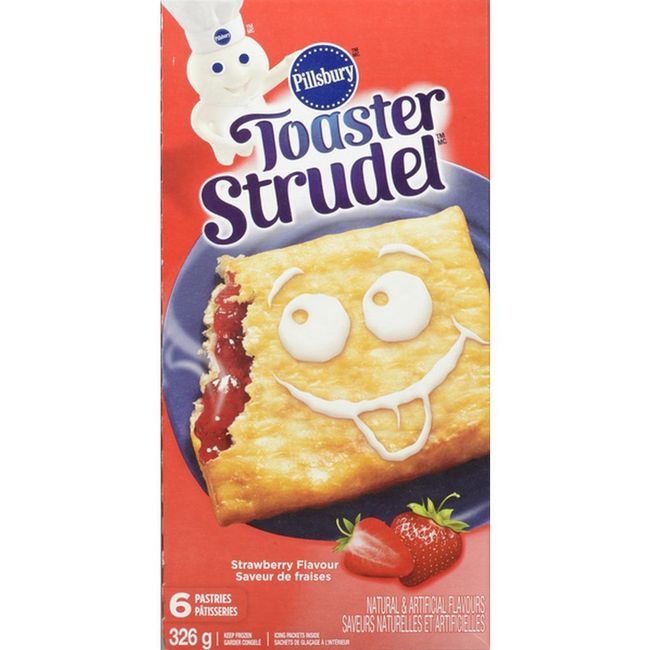 Strawberry Danish Strudel