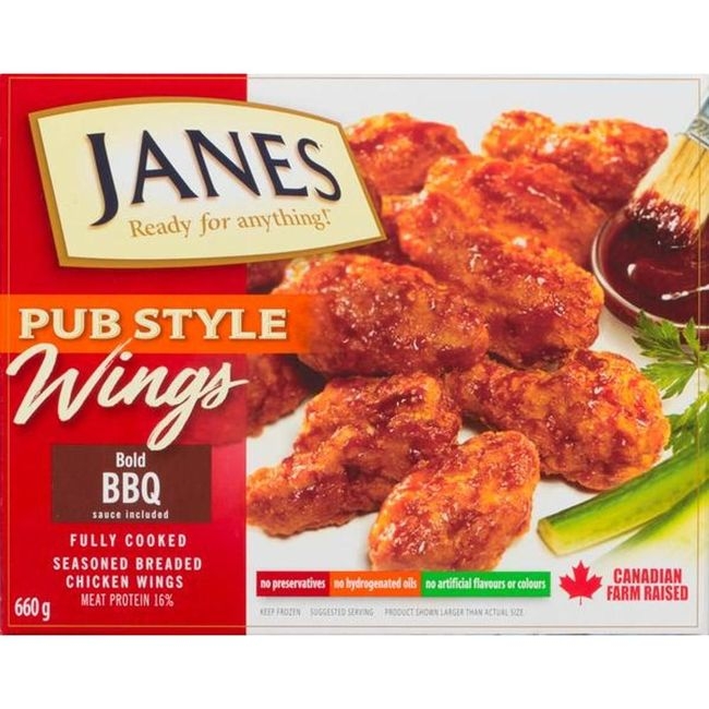 BBQ Style Cooked Chicken Wings