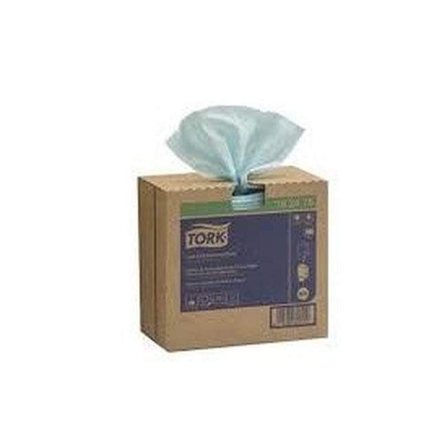 Turquoise W24 Low-Lint 1 Ply Cleaning Cloth