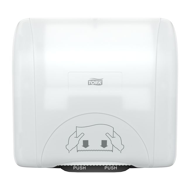 White H86 Mini Mechanical Hand Towel Roll Dispenser
