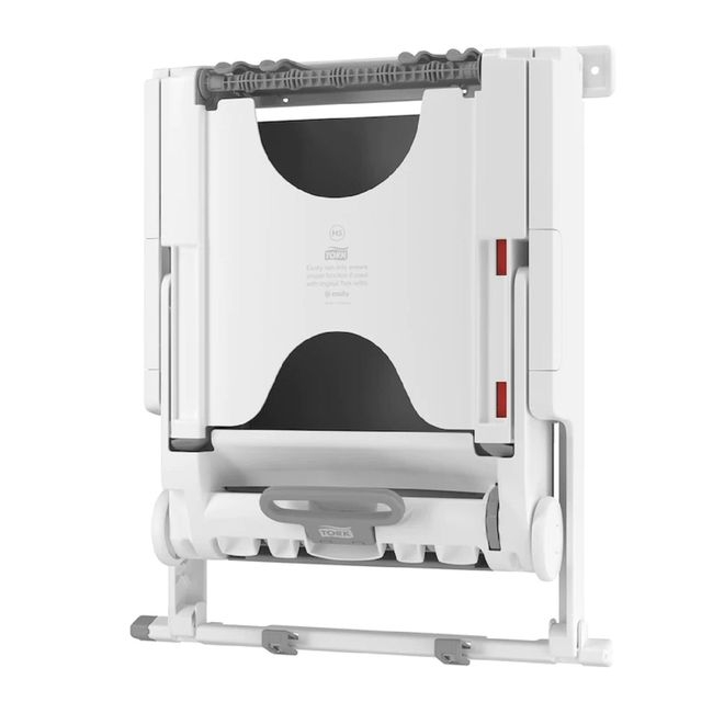PeakServe Polyethylene H5 Large Recessed Cabinet Paper Hand Towel Adapter