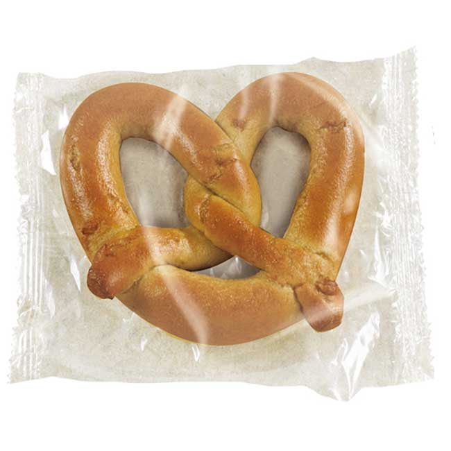 Individually Wrapped 51 Percent Whole Grain Baked Pretzel
