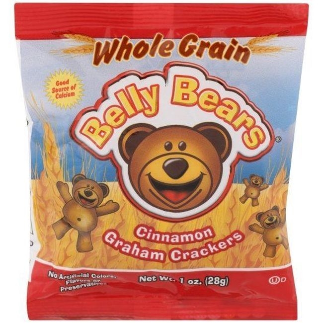 Belly Bears 51 Percent Whole Grain Cinnamon Graham Cracker