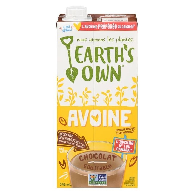 Fortified Chocolate Oat Beverage