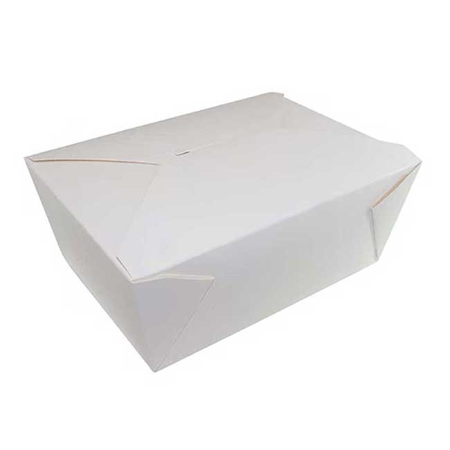 White Paper Number 4 Take Out Box