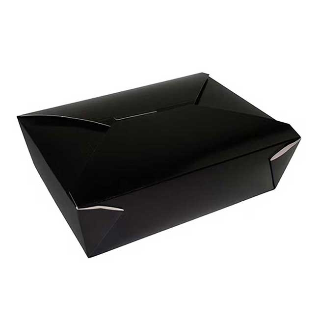 Black Number 3 Take Out Box
