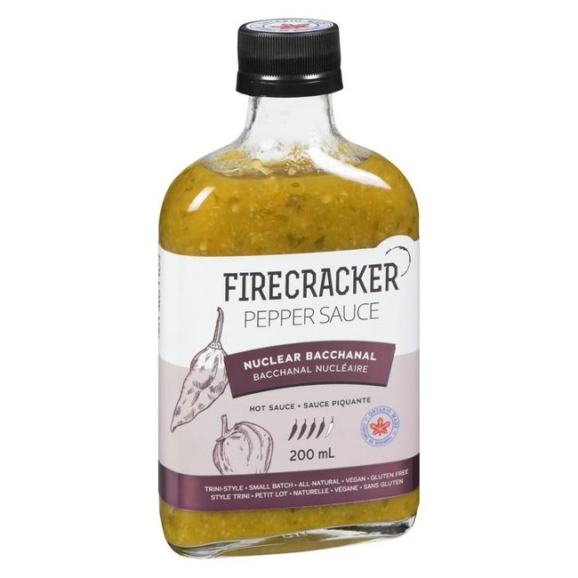 Nuclear Bacchanal Hot Pepper Sauce