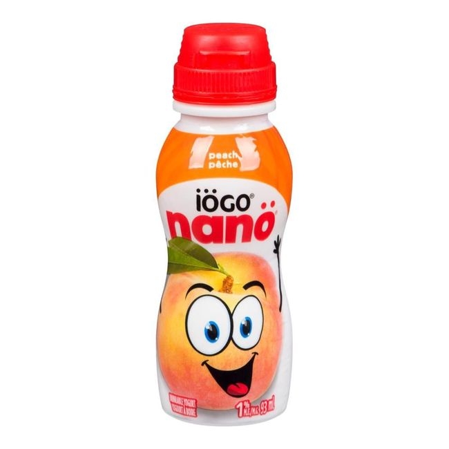 1 Percent Milk Fat Peach Drinkable Yogurt