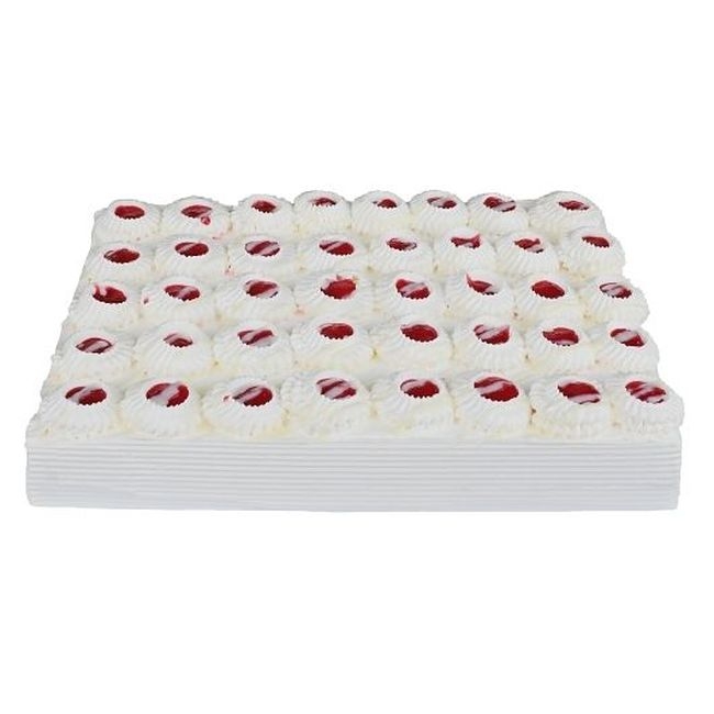 Strawberry Shortcake Slab Cake