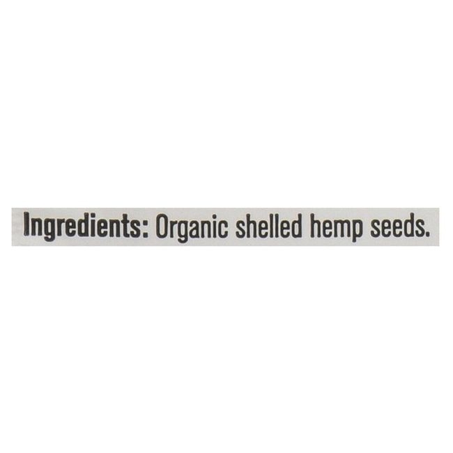 Organic Hemp Hearts Shelled Hemp Seeds