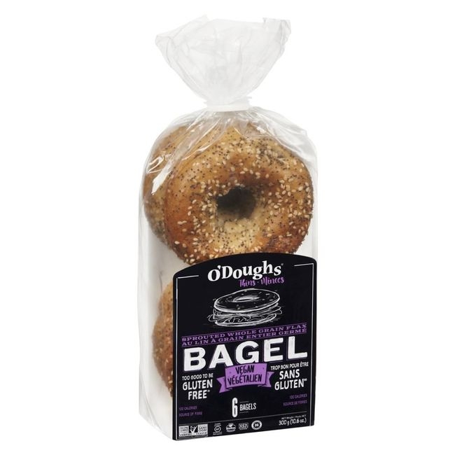 Sprouted Whole Grain Flax Bagel Thins