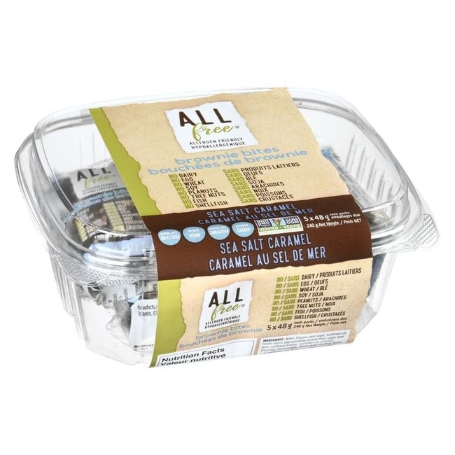 Sea Salted Caramel Brownie Bites