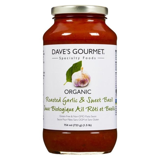 Roasted Garlic and Sweet Basil Sauce