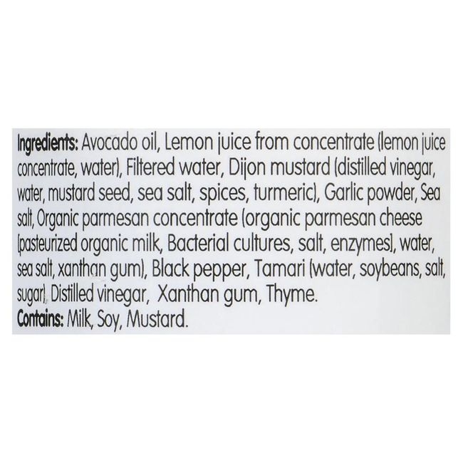 Avocado Oil Caesar Dressing