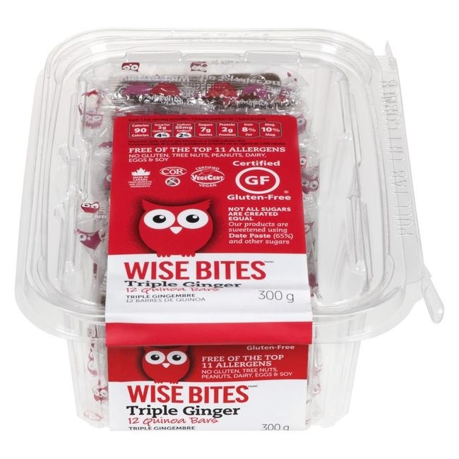 Triple Ginger Quinoa Bar