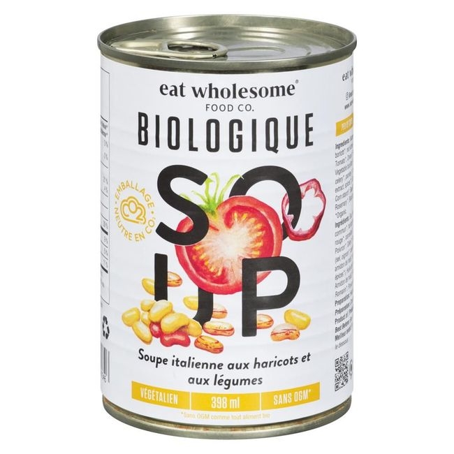 Organic Italian Bean and Vegetable Soup