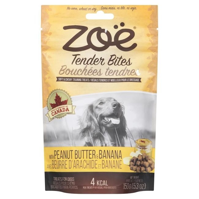 Tender Bites with Peanut Butter and Banana Dog Treats