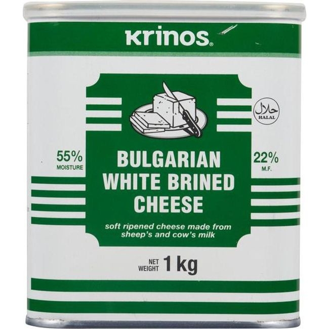 White Bulgarian Cheese - Tin