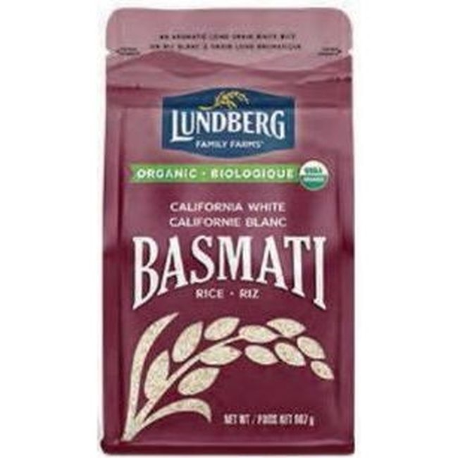 Organic California White Basmati Rice