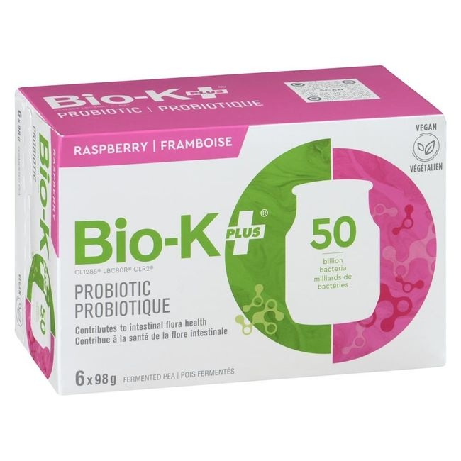 Bio-K+ Fermented Non-Dairy Probiotic – Raspberry – 50B