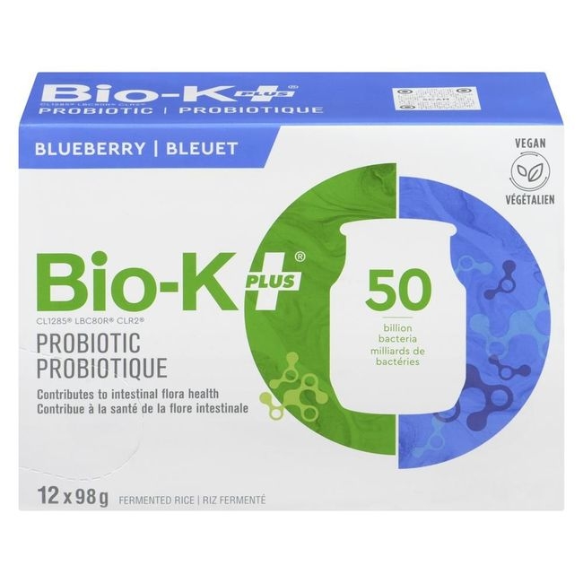 98 g Blueberry 50b CFU Fermented Rice Probiotic Drink