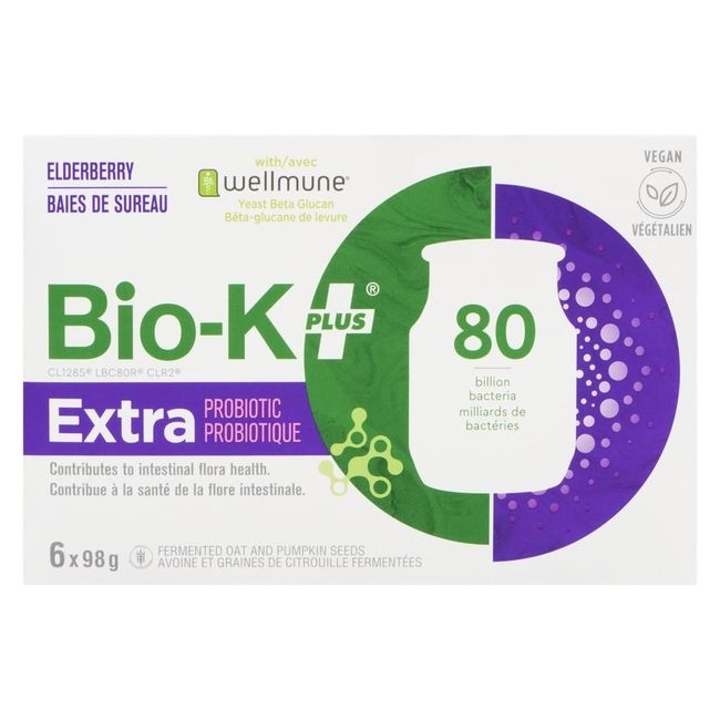 98 g 80b Original Extra Elderberry with Wellmune Probiotic Drink