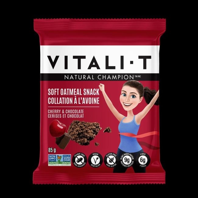 Natural Champion Cherry and Chocolate Oatmeal Cookie