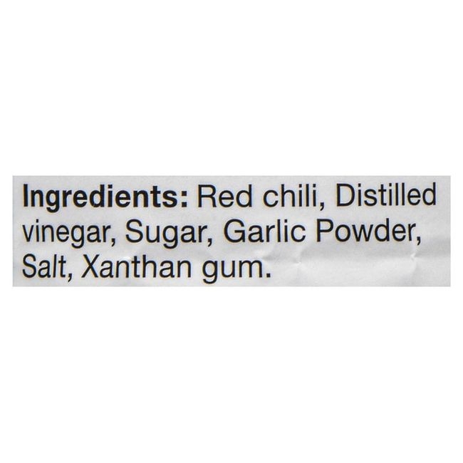 Sriracha Chili Sauce