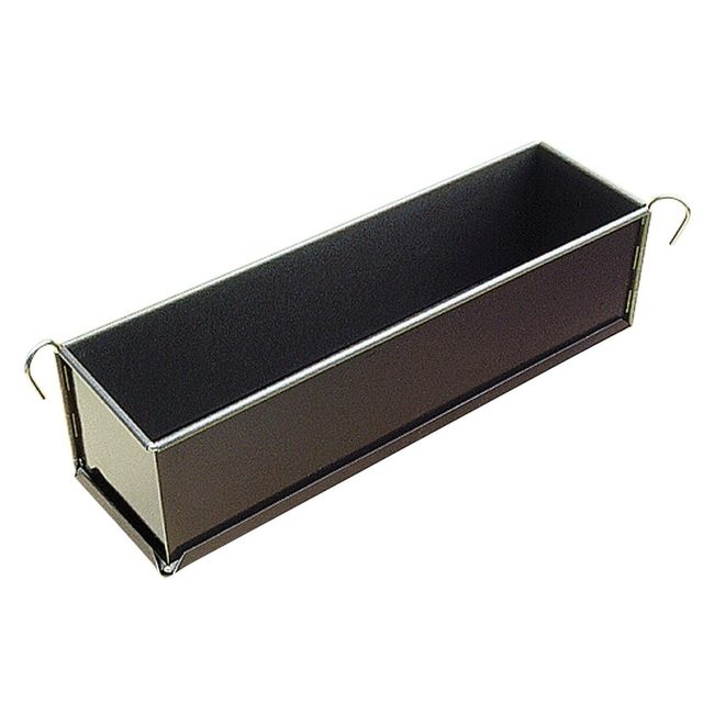 Non-Stick Plain Springform Long Loaf Pan with Removable Bottom