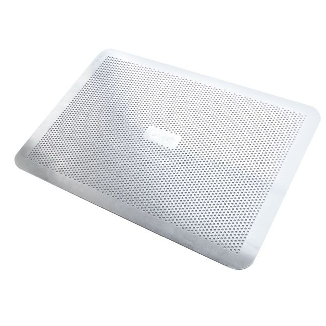 Perforated Aluminum Pastry Sheet with No Edges
