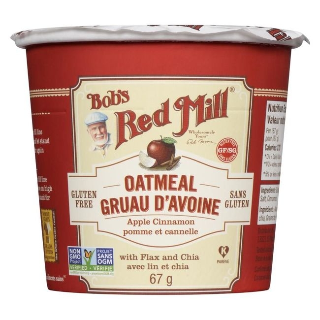 Apple Cinnamon Oatmeal Cup